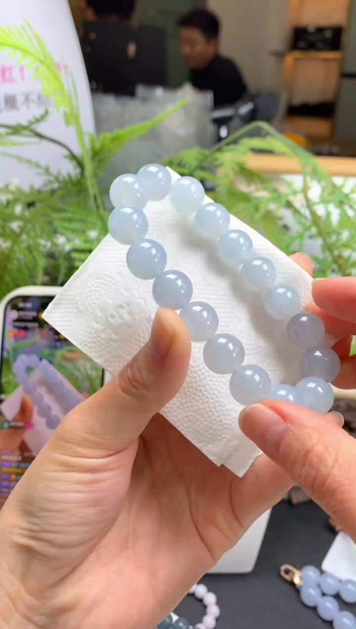 【闪购商品】翡翠手串未镶嵌珠串-92307