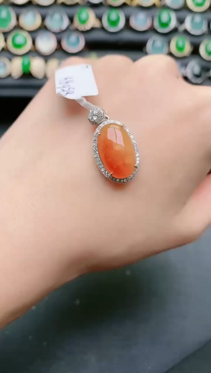 【闪购商品】翡翠戒指银S925镶嵌1111111