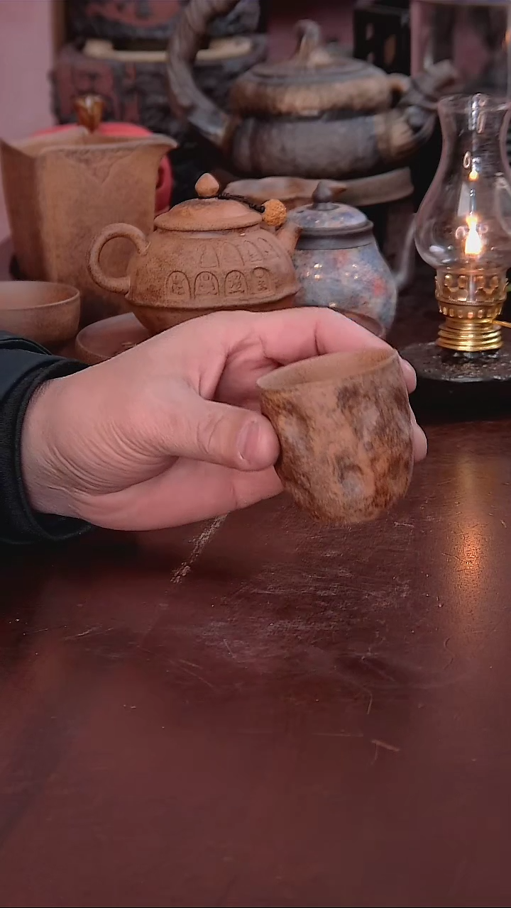 【闪购商品】老岩泥手捏杯茶杯