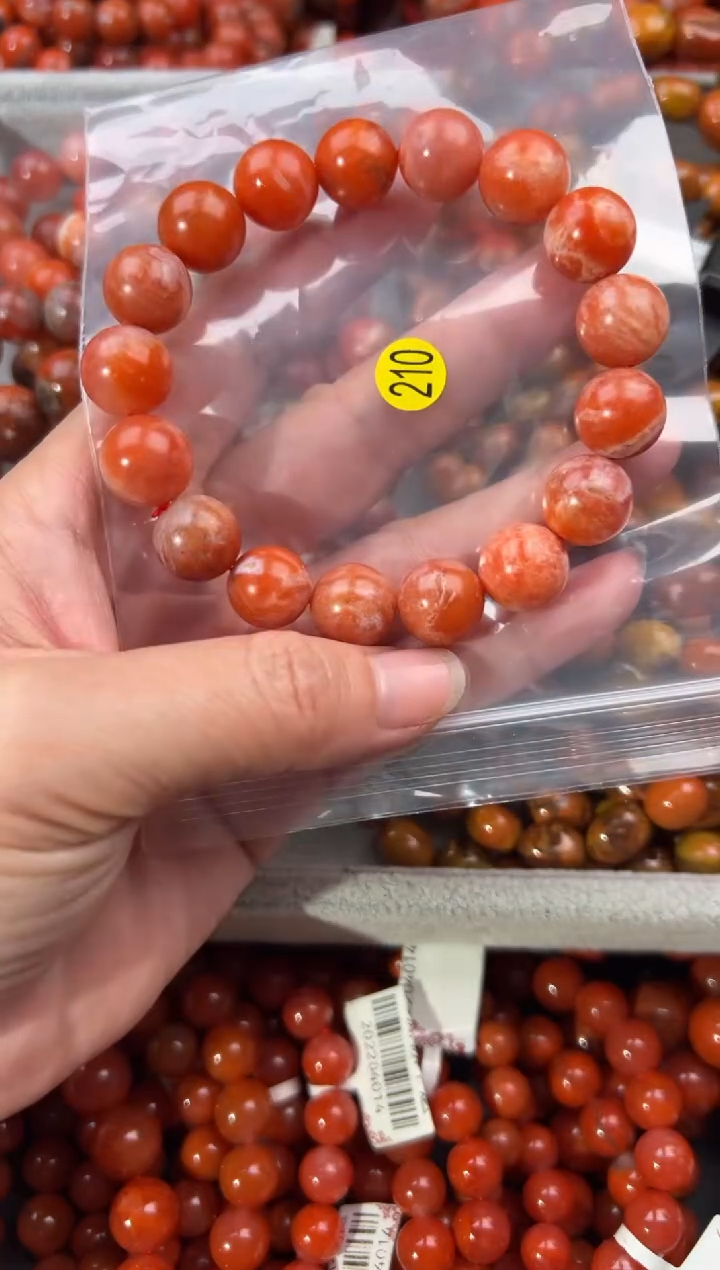 未镶嵌手串南红玛瑙12+6
