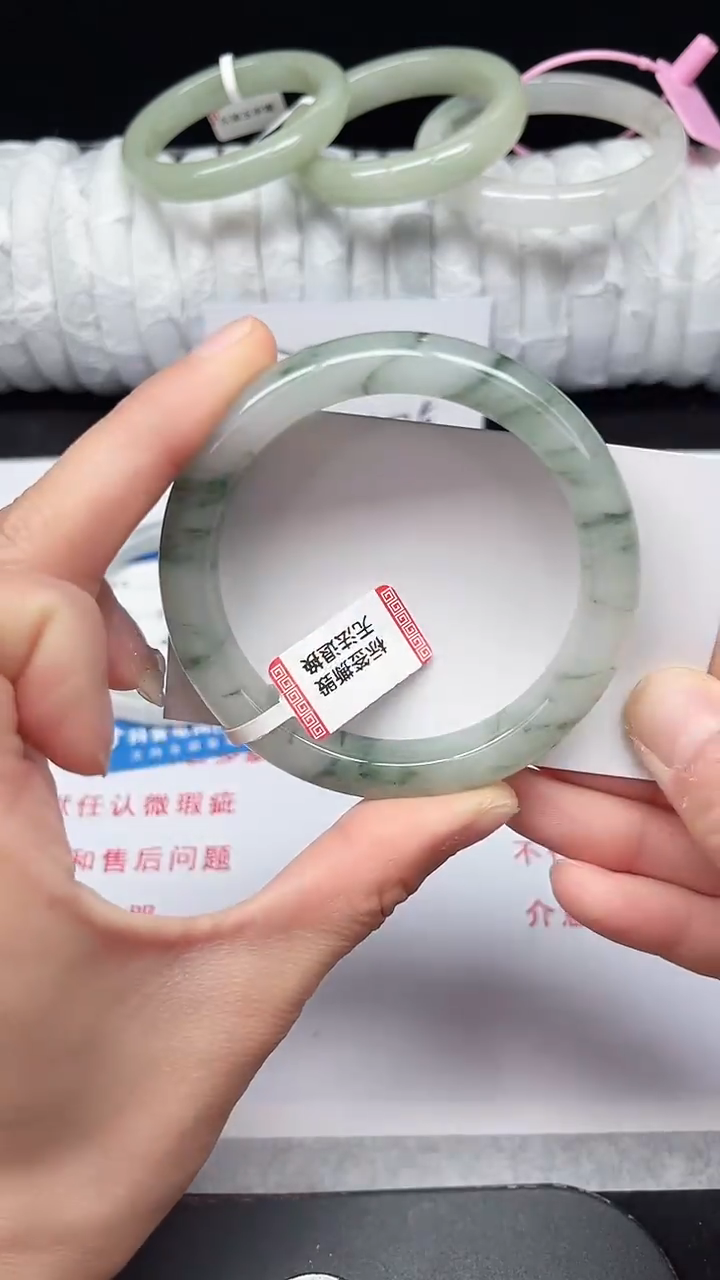 未镶嵌手镯石英质玉45-56/57