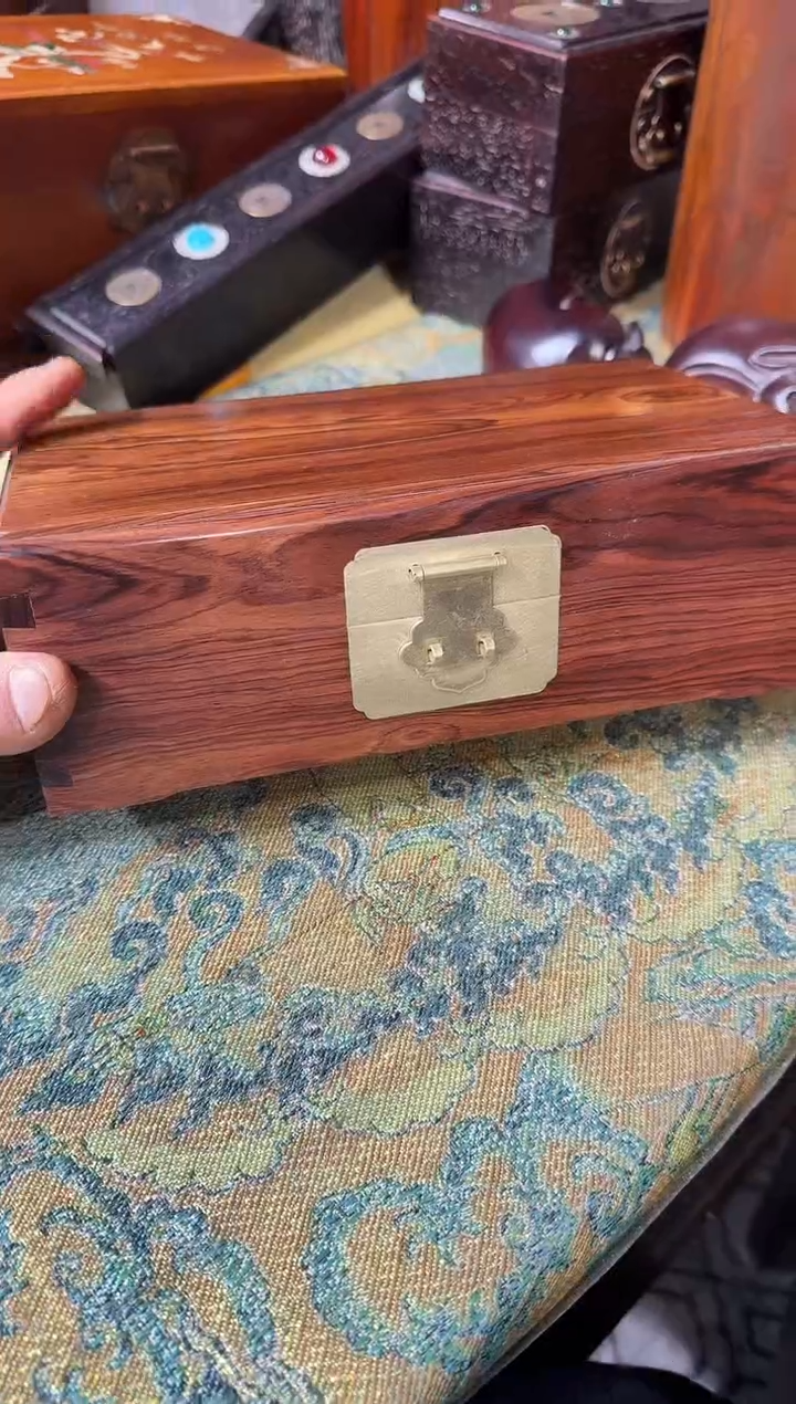 黄花梨/降香黄檀黄花梨1111首饰盒大