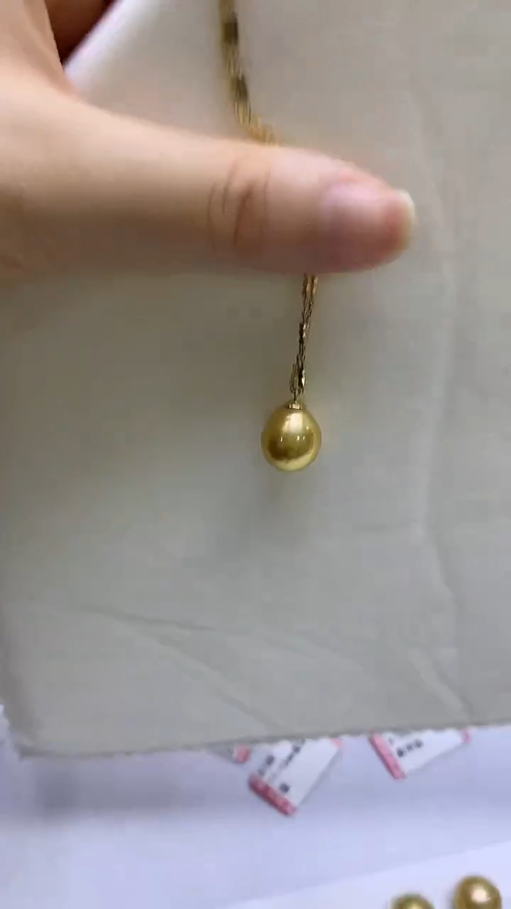 合金无11-12mm金珠水滴款项链