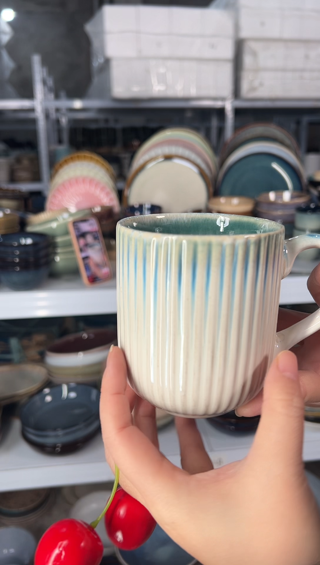 陶瓷外贸尾货瑕疵满20包邮X 水杯