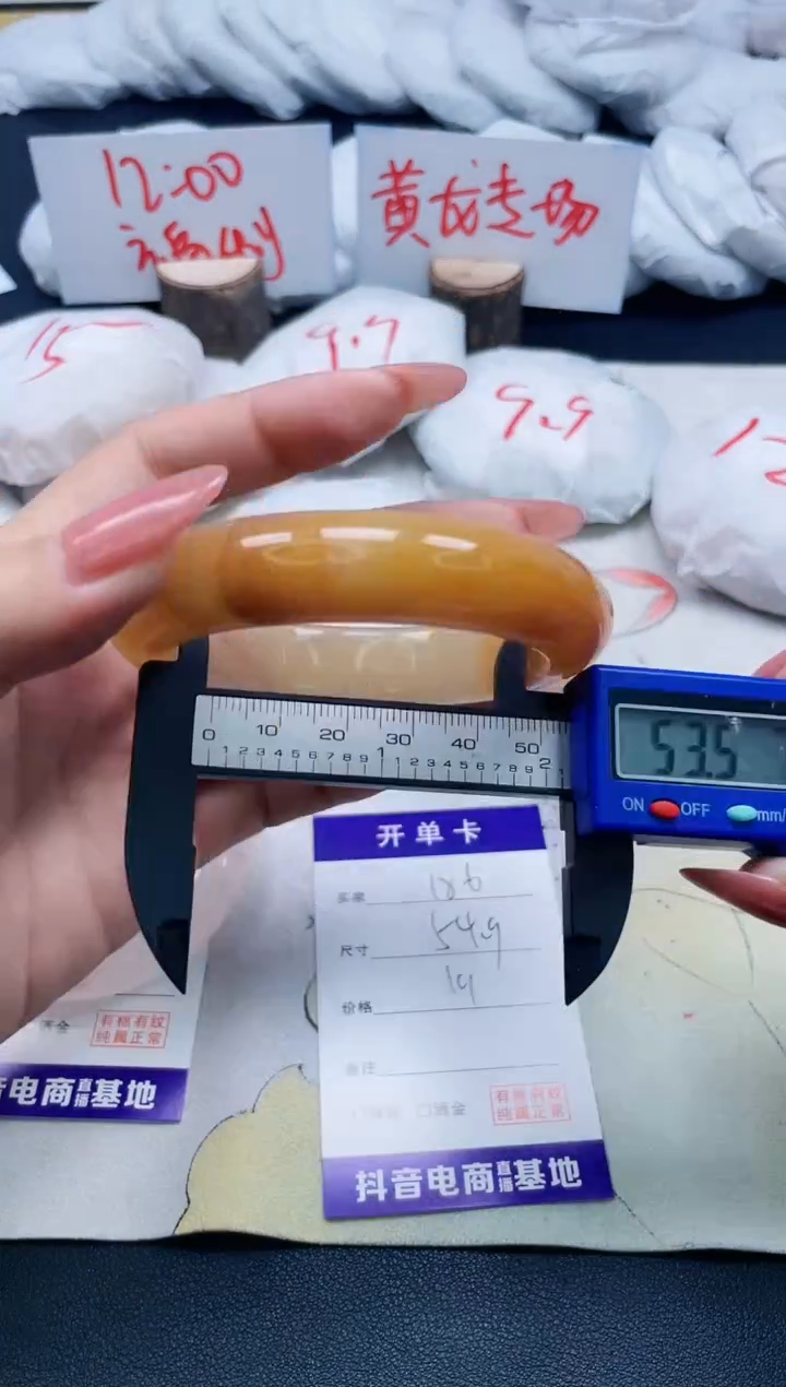 【闪购商品】石英质玉手镯未镶嵌186/54.9