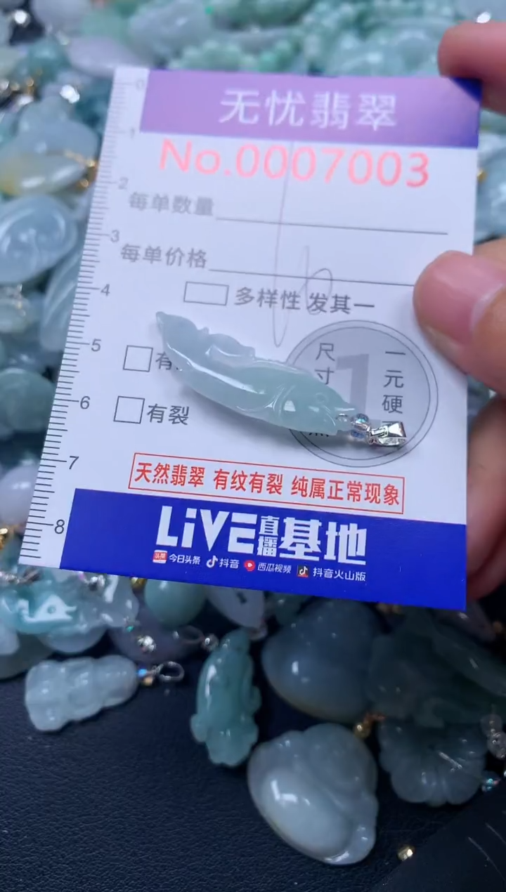 颈饰未镶嵌翡翠7003