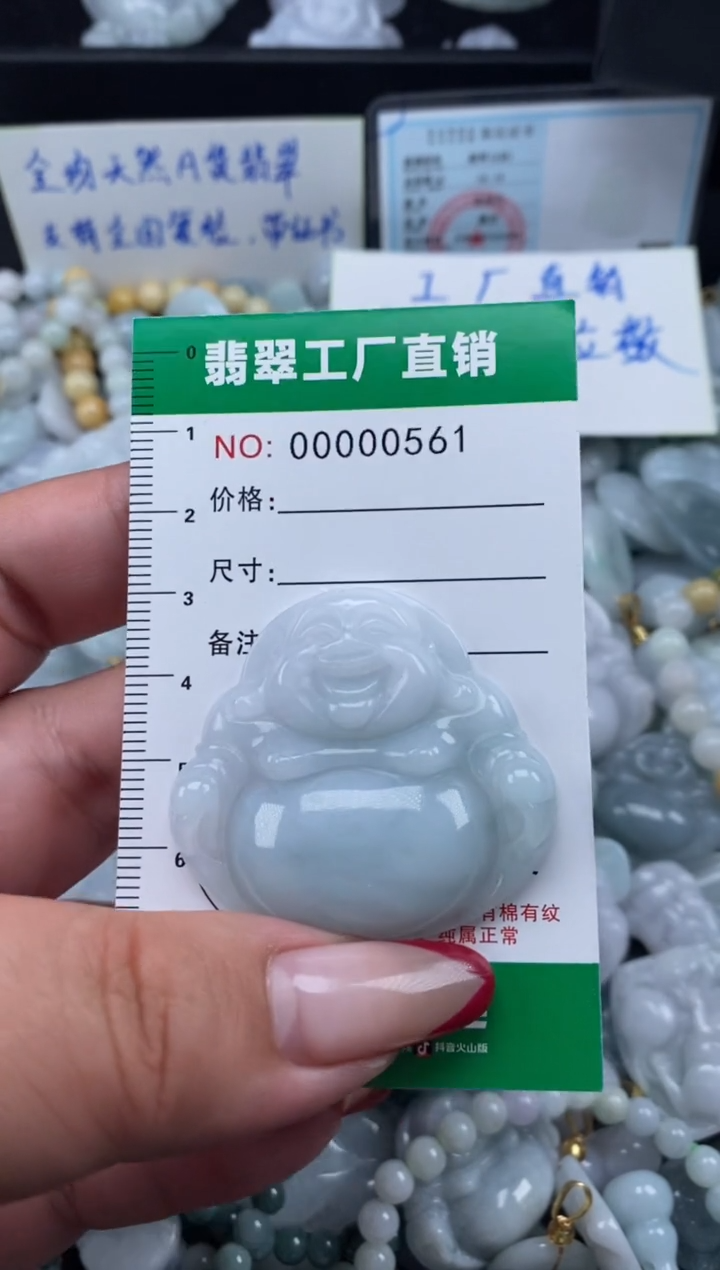 翡翠未镶嵌颈饰天然A货翡翠0561