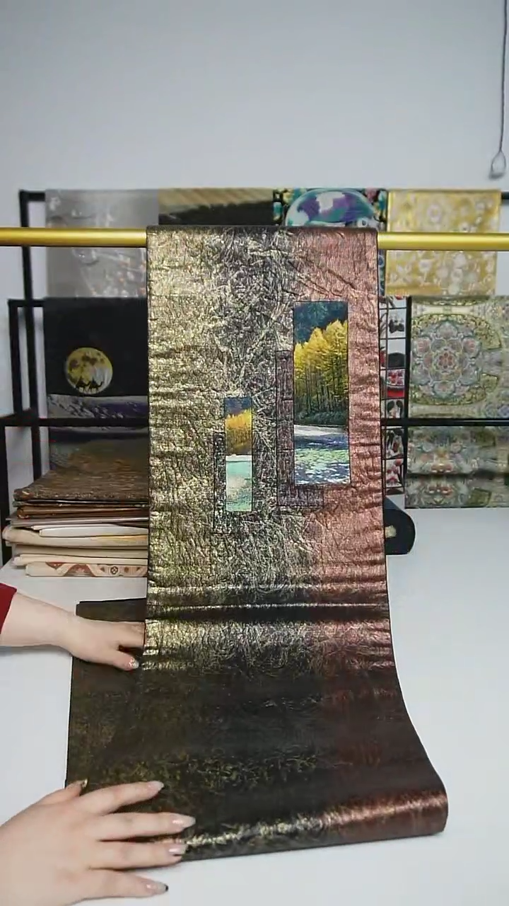 【闪购商品】织绣37 两通乱针绣风景