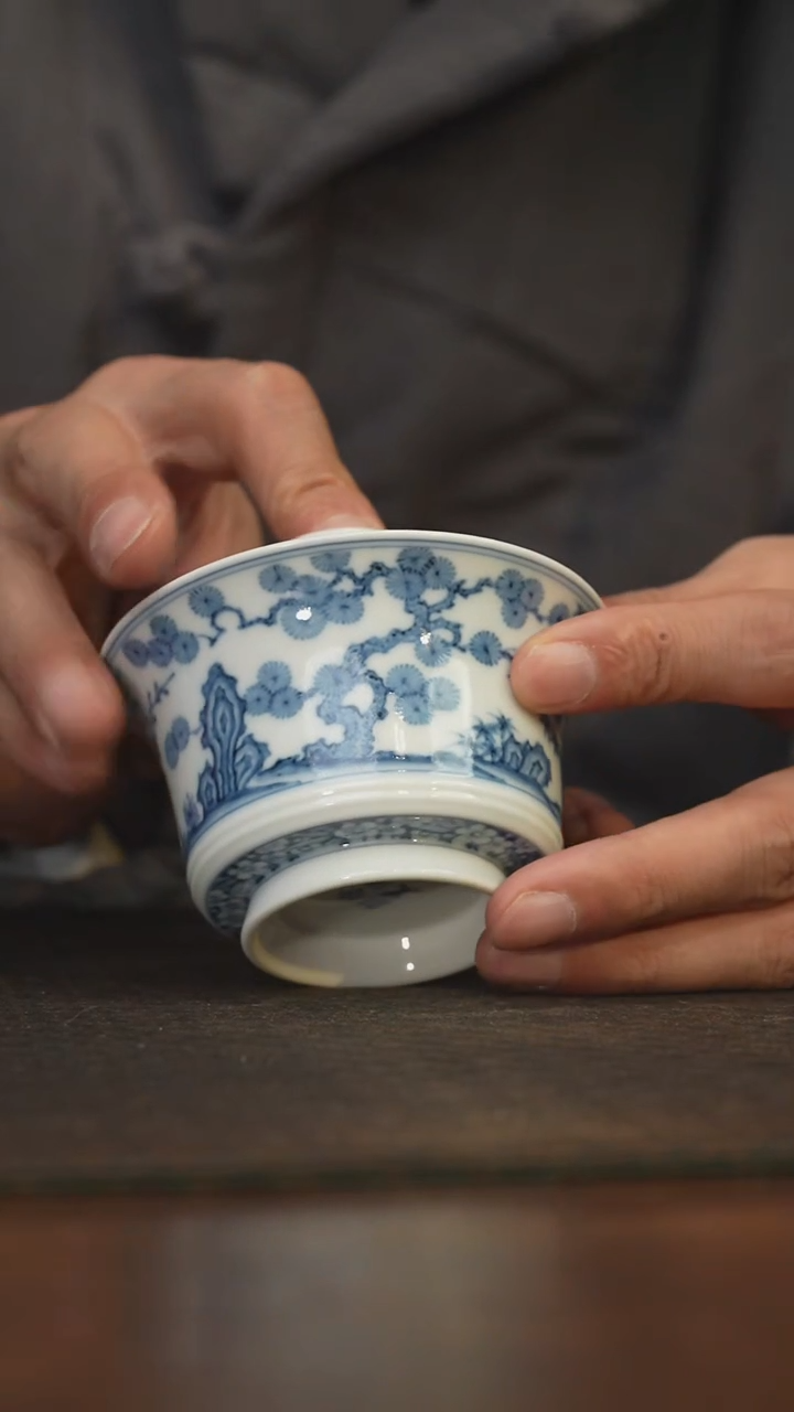 瓷片柴窑青花破价福利