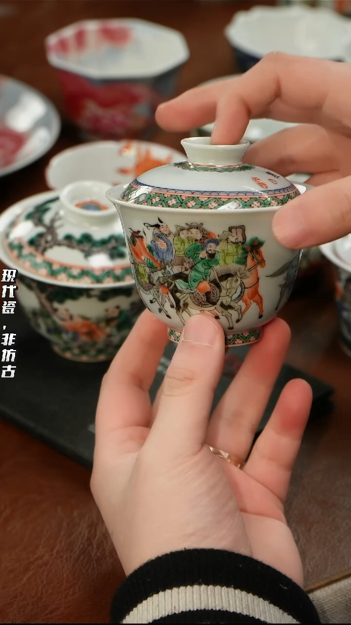 瓷片千年瓷都景德镇 艺术关注谢佳豪