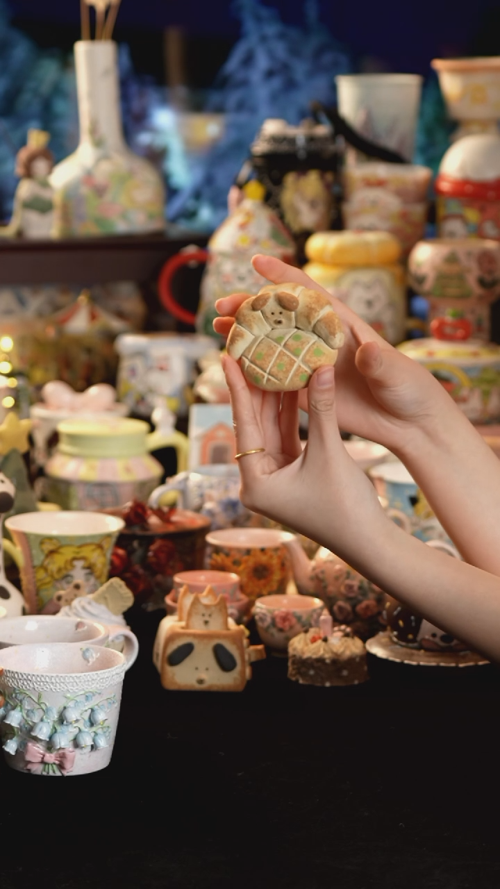 其他陶景德镇釉下彩手绘设计师款陶瓷