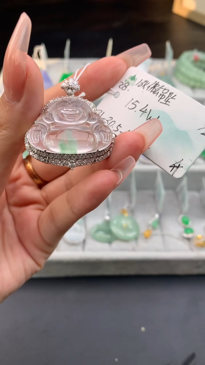 【闪购商品】翡翠吊坠(不含链)未镶嵌下单联系客服核对地址~