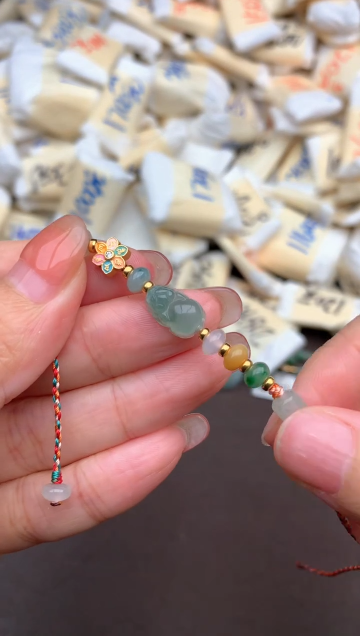 翡翠挂件银S925镶嵌备注生肖17