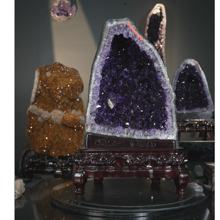 水晶一天然家居摆件*64*40*35