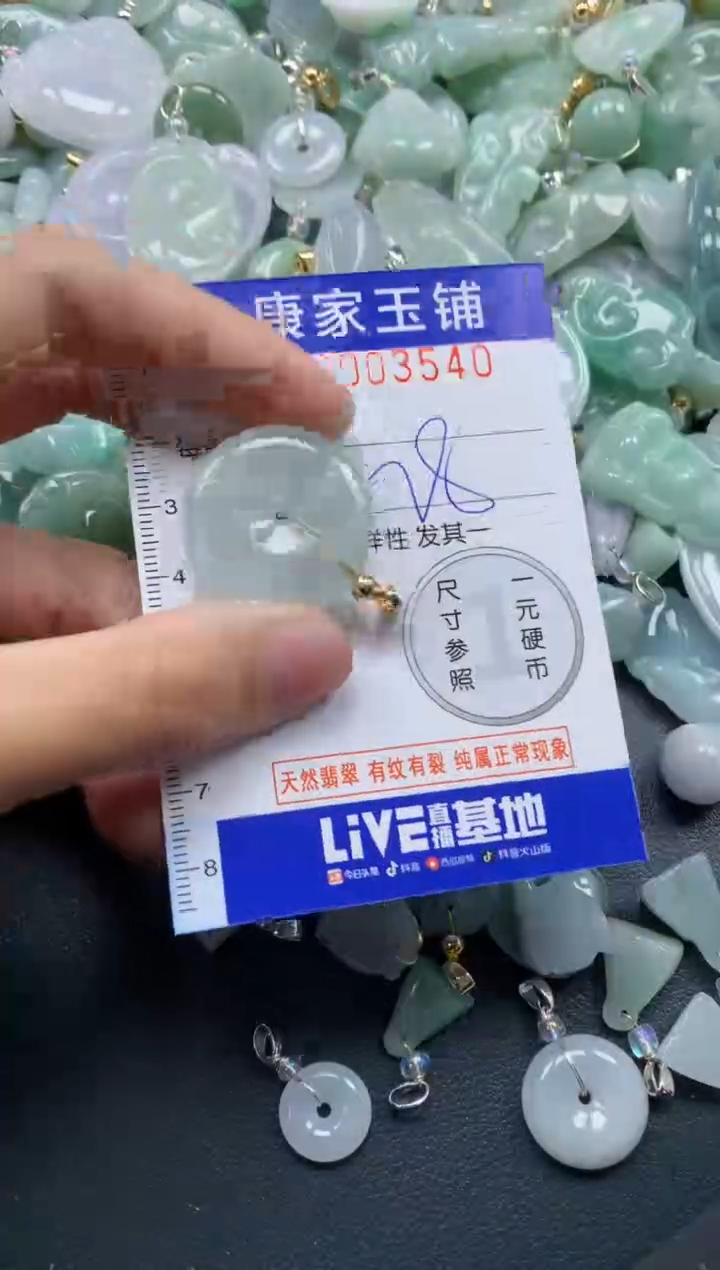 颈饰未镶嵌翡翠3540