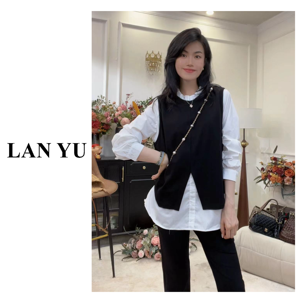 【慵懒时光】早秋百搭宽松假两件卫衣