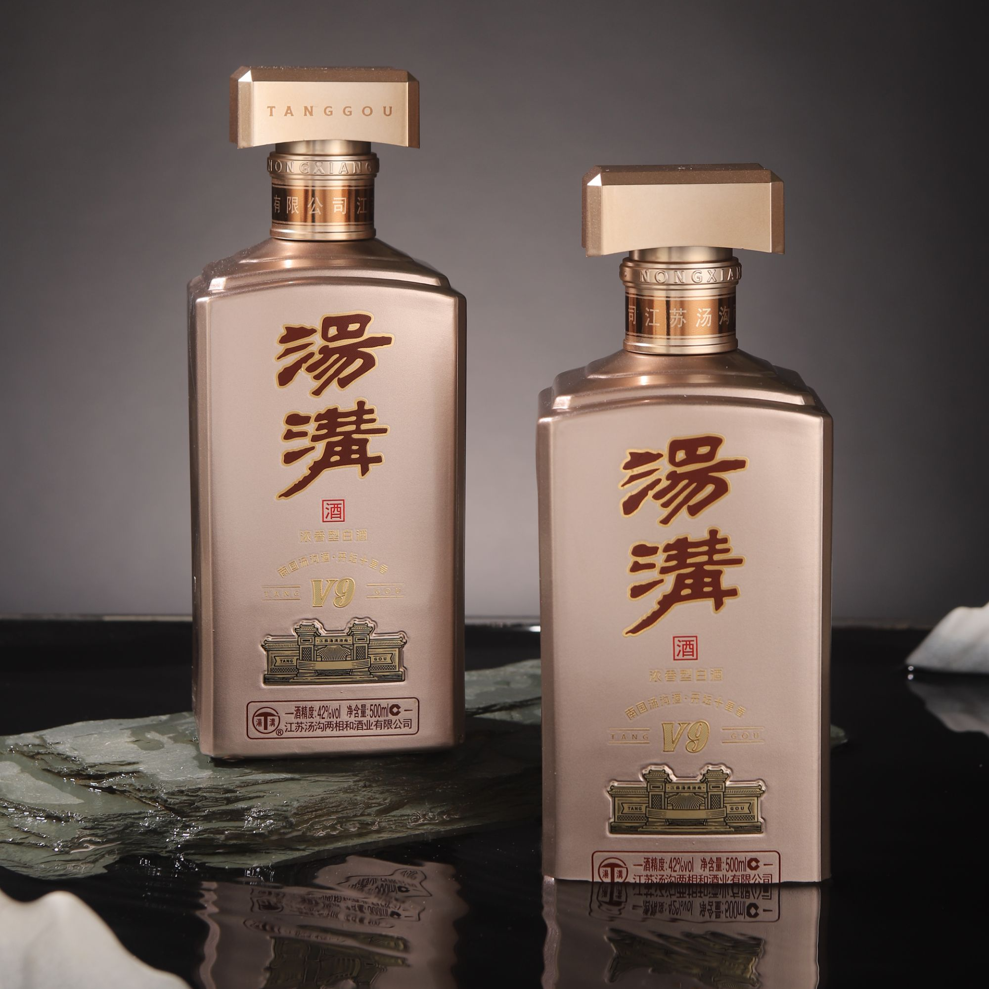 汤沟 V9 苏派浓香老味道 百年老窖 岁月珍藏 双瓶装 42度500ml