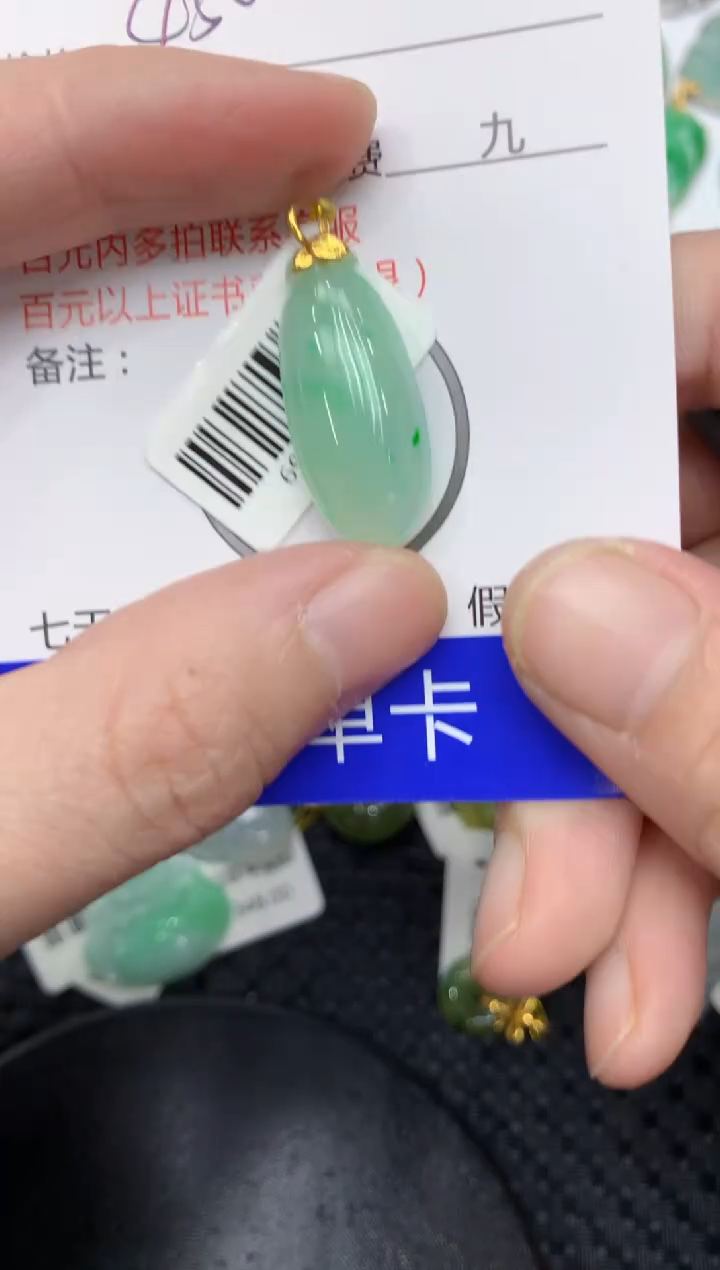 【闪购商品】翡翠颈饰18K金镶嵌111111111111