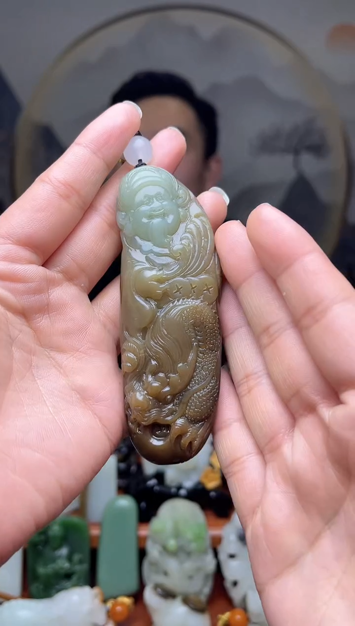 【闪购商品】和田玉手把未镶嵌76