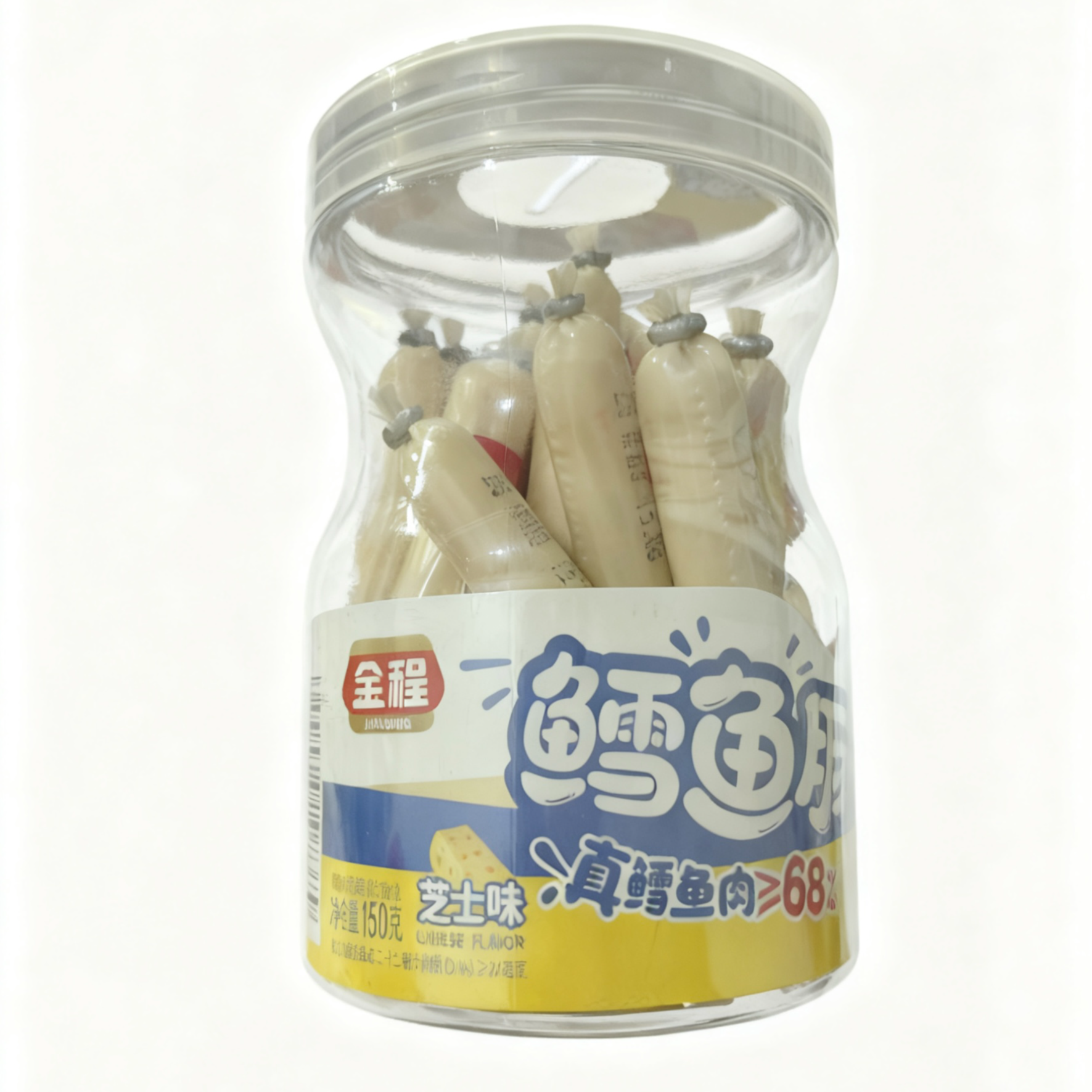 金程鳕鱼肠（芝士味）150g/桶*5