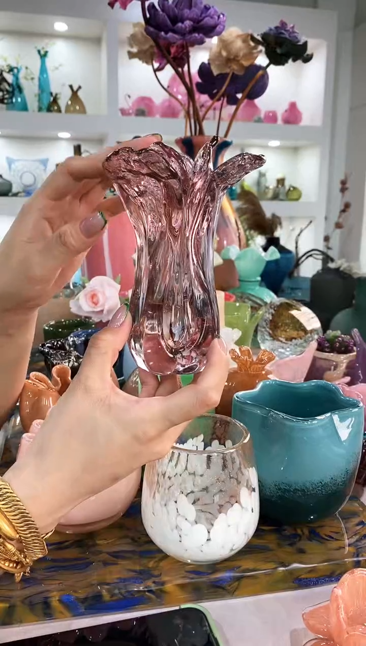 亮*慕忆家手作琉璃花瓶