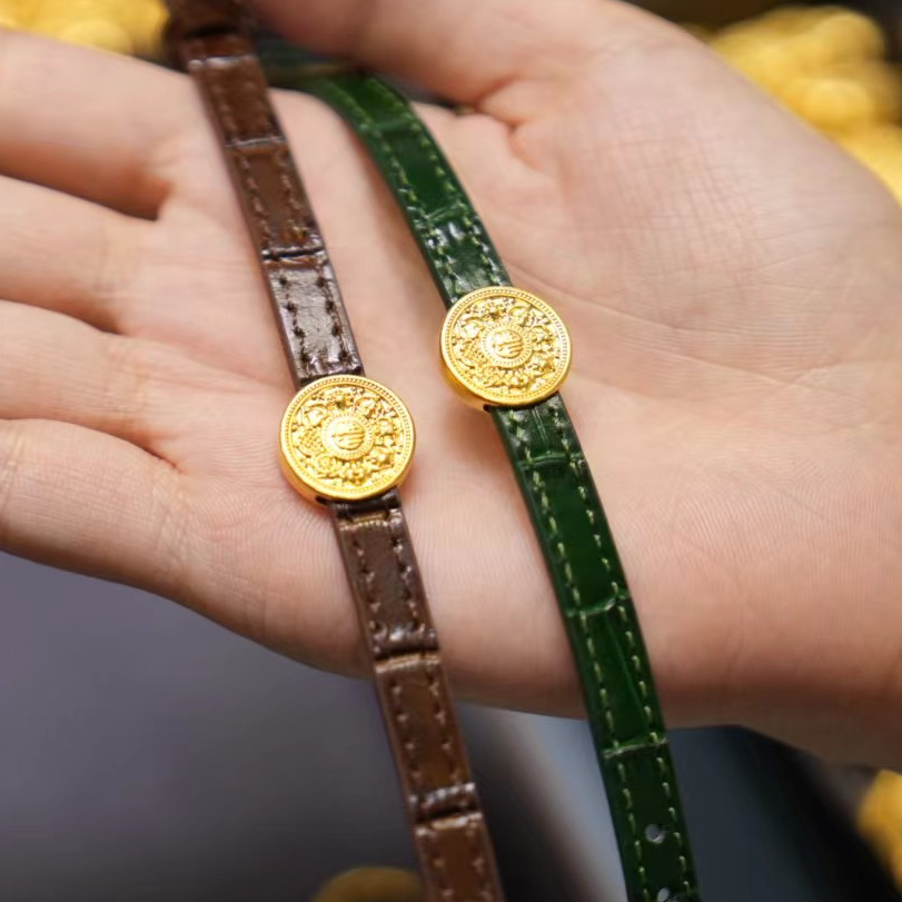 【巧玲专享】足金999八宝表盘配件 经典时尚百搭（赠表带）多样性发一