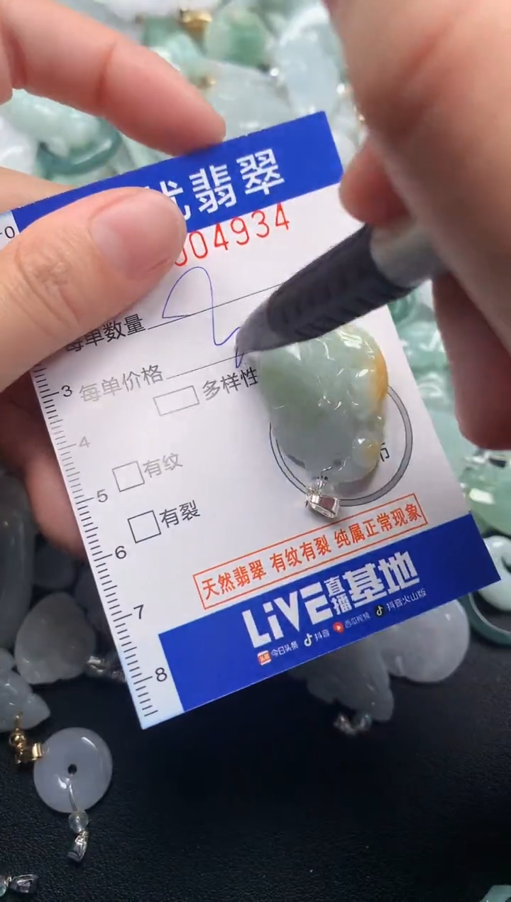 颈饰未镶嵌翡翠4934