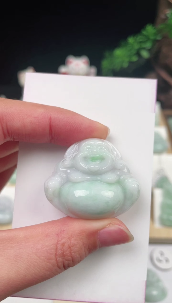 【闪购商品】翡翠颈饰未镶嵌佛公