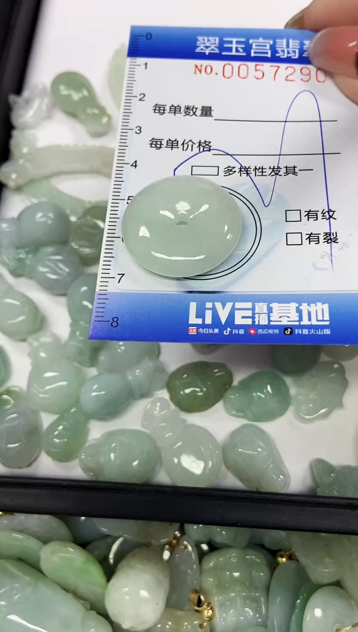 【闪购商品】翡翠颈饰未镶嵌闪购0057290