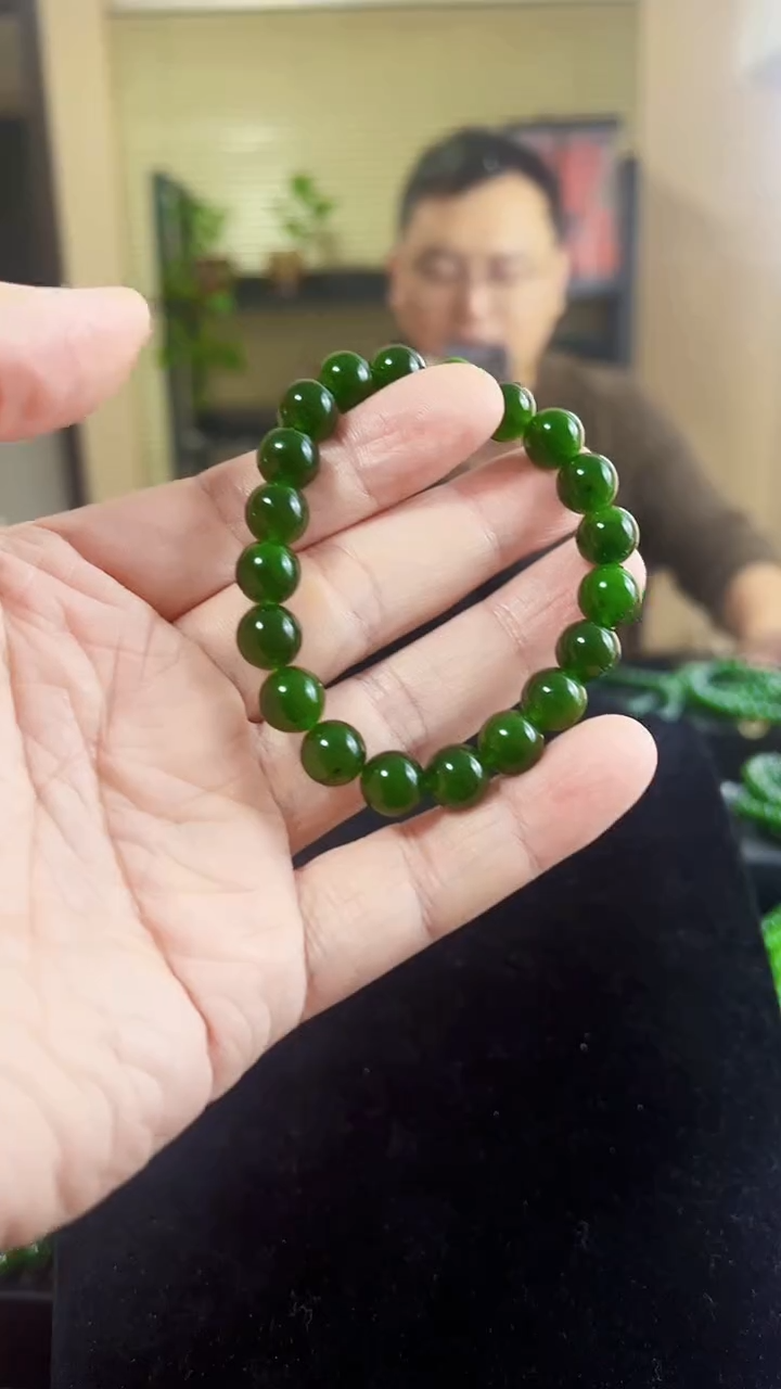 未镶嵌手串和田玉（碧玉）10