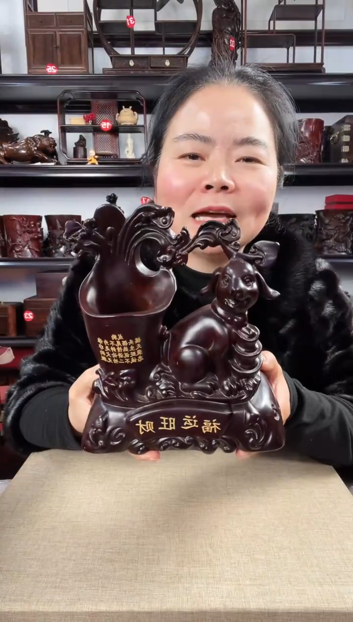 木518瑕疵老李红木工艺品