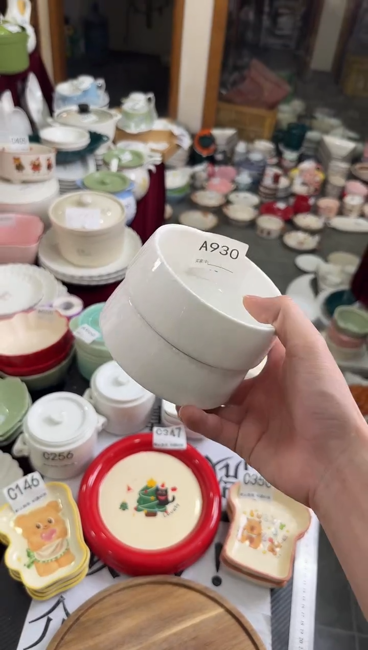 摆件陶A930-4个   仓库微瑕陶瓷清仓福利