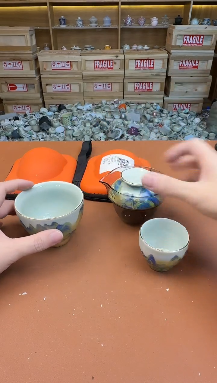 旅行有些茶具有瑕疵介意勿拍，库存清货都是孤品亏本卖
