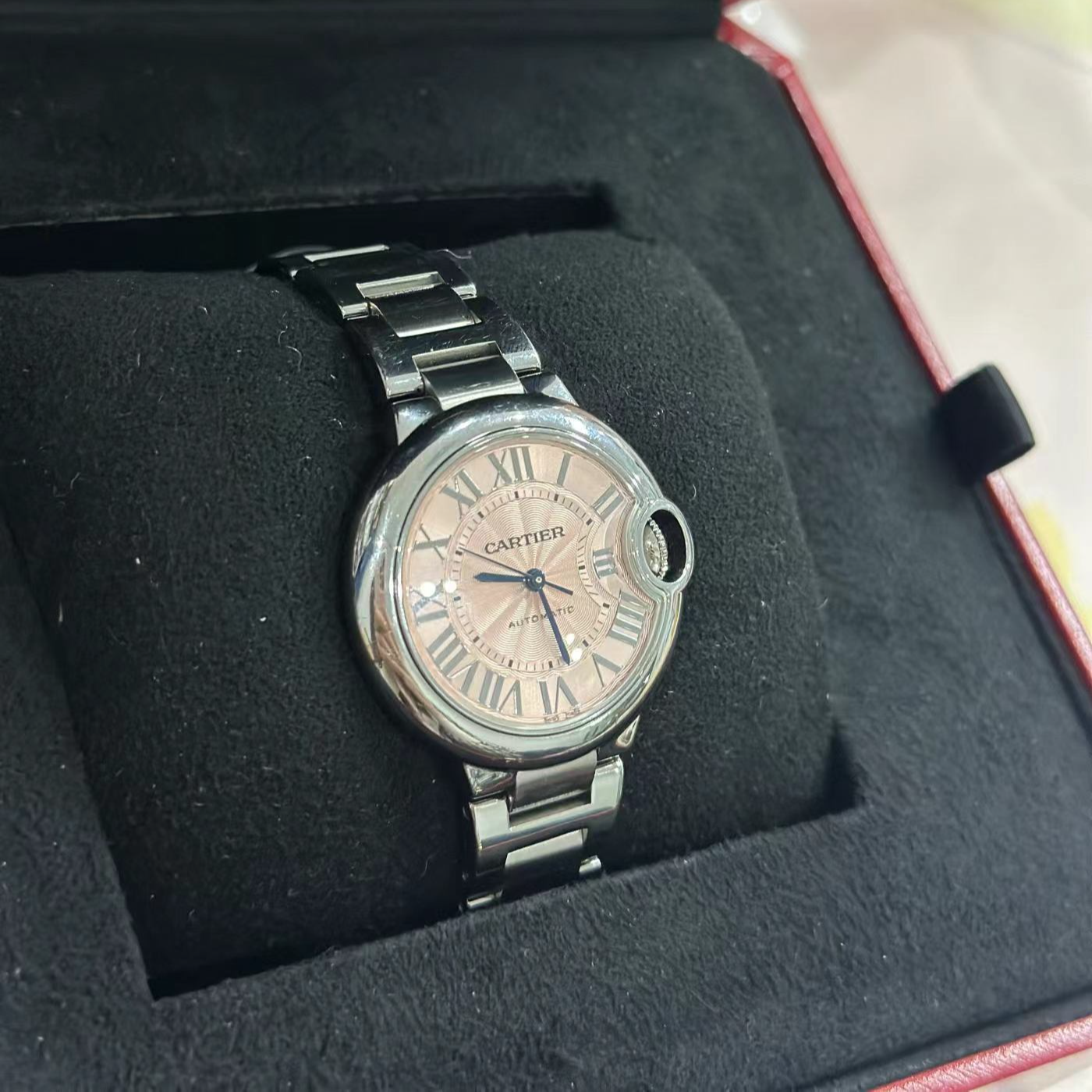 99新 Cartier/卡地亚 卡地亚 蓝气球/自动机械///SBK0128511