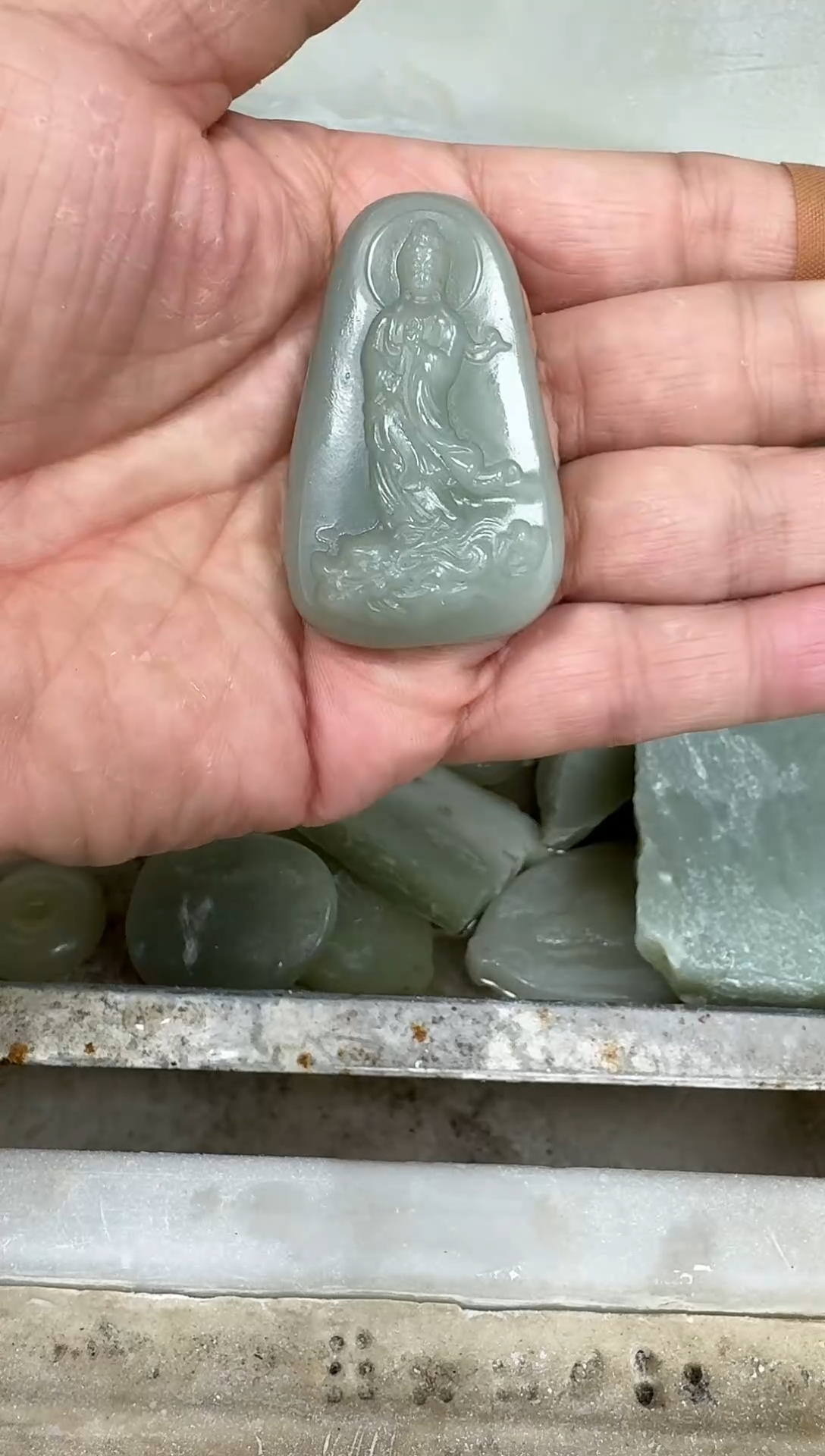 颈饰未镶嵌和田玉4