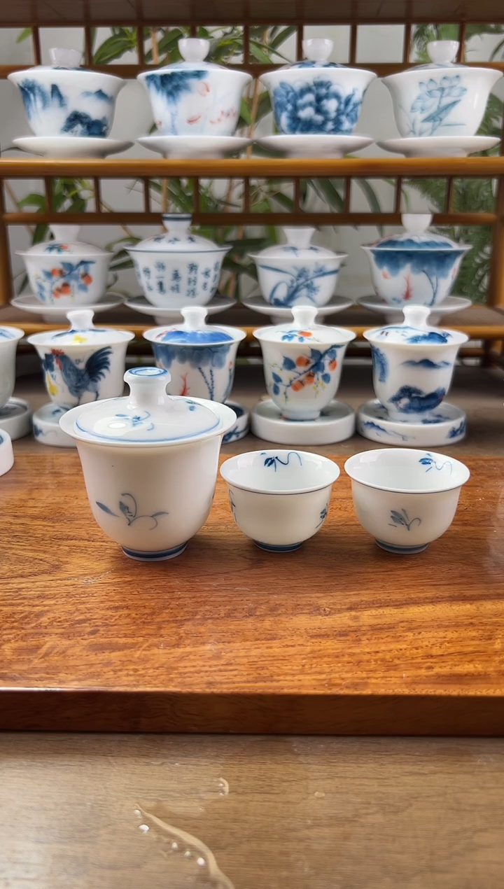 微瑕玉兰美人备+美人杯2个