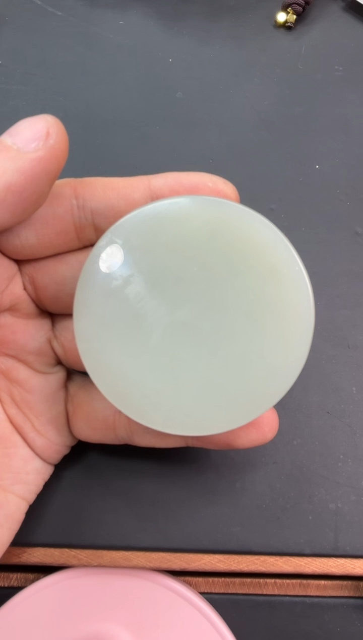 【闪购商品】和田玉镯心未镶嵌且末微色差近矿镯心