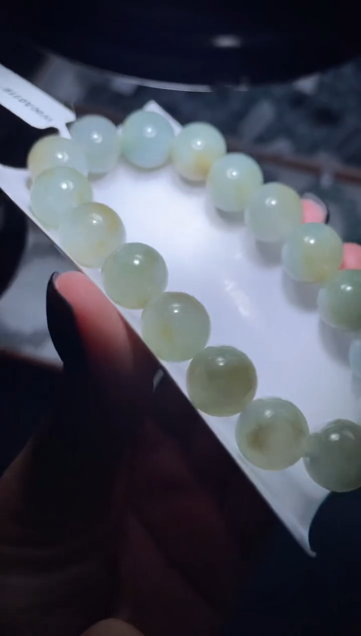 【闪购商品】定制翡翠未镶嵌天然缅甸A货翡翠手串33