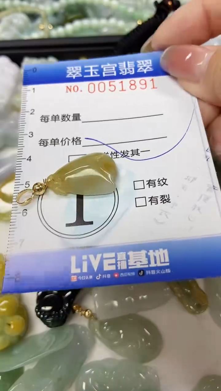【闪购商品】翡翠颈饰未镶嵌闪购0051891