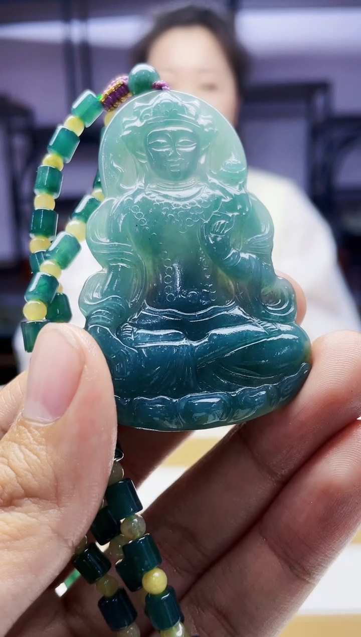 【闪购商品】定制翡翠未镶嵌毛货02130112多样性发其一