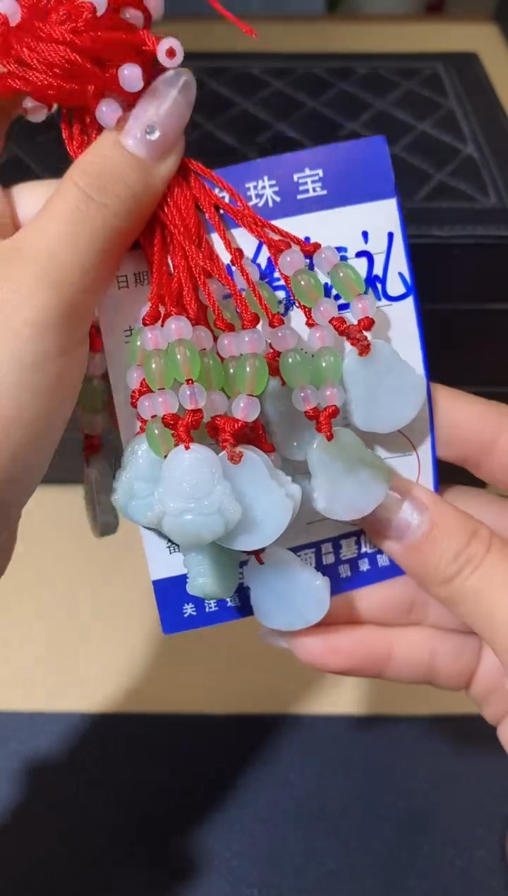 【闪购商品】翡翠颈饰未镶嵌天然A货翡翠（多样性发一）