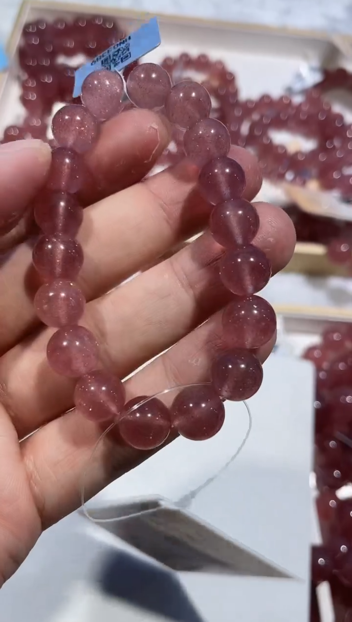 【闪购商品】石英质玉手串合金手串