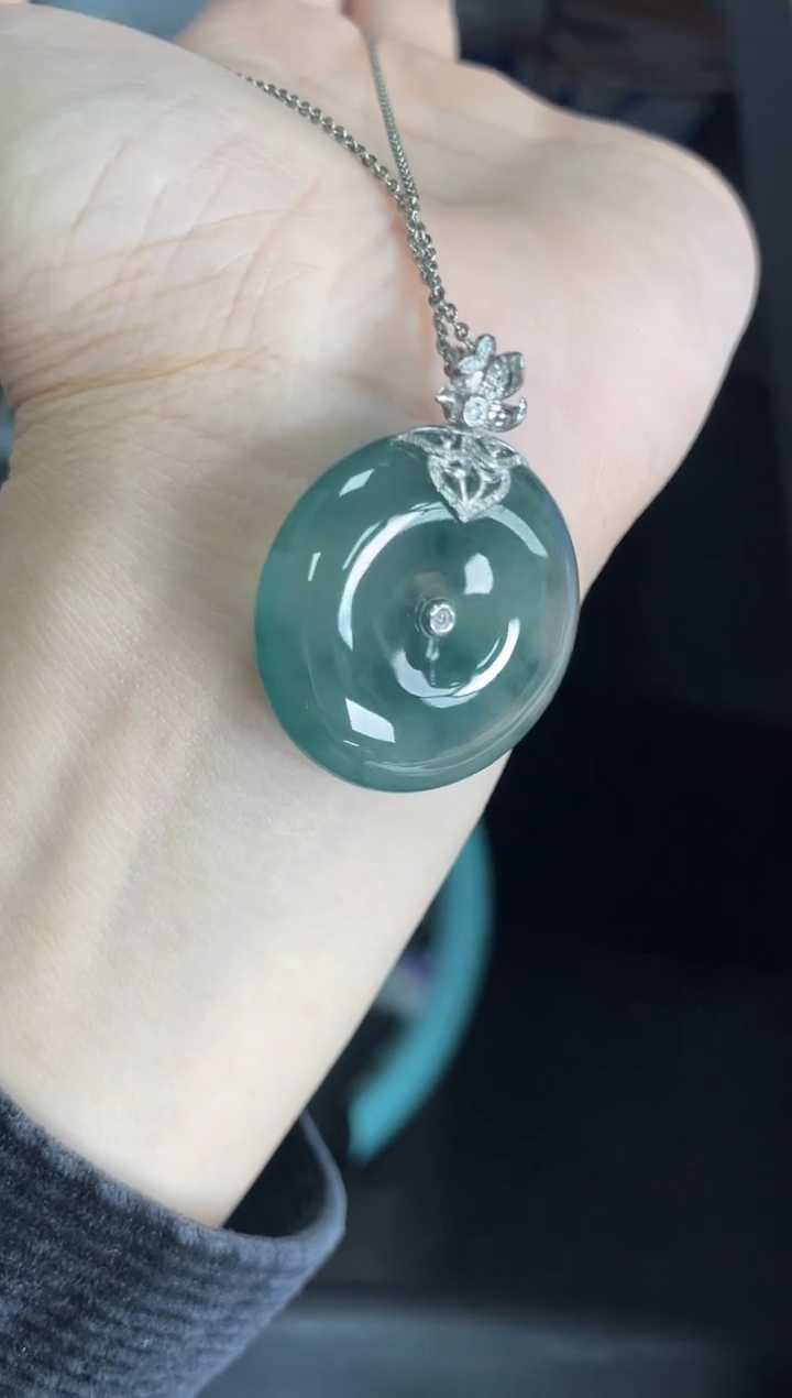 【闪购商品】翡翠颈饰未镶嵌翡翠挂件