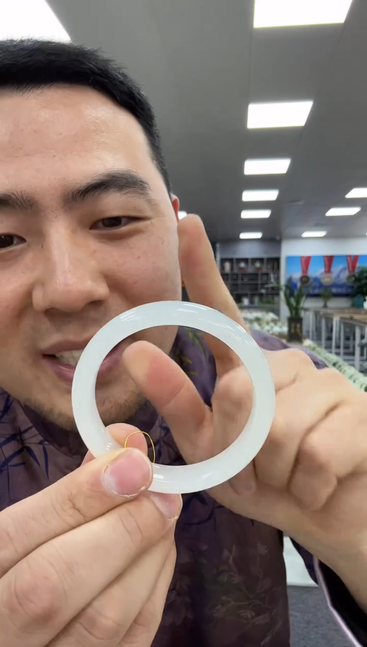 【闪购商品】和田玉手镯未镶嵌51-52  941