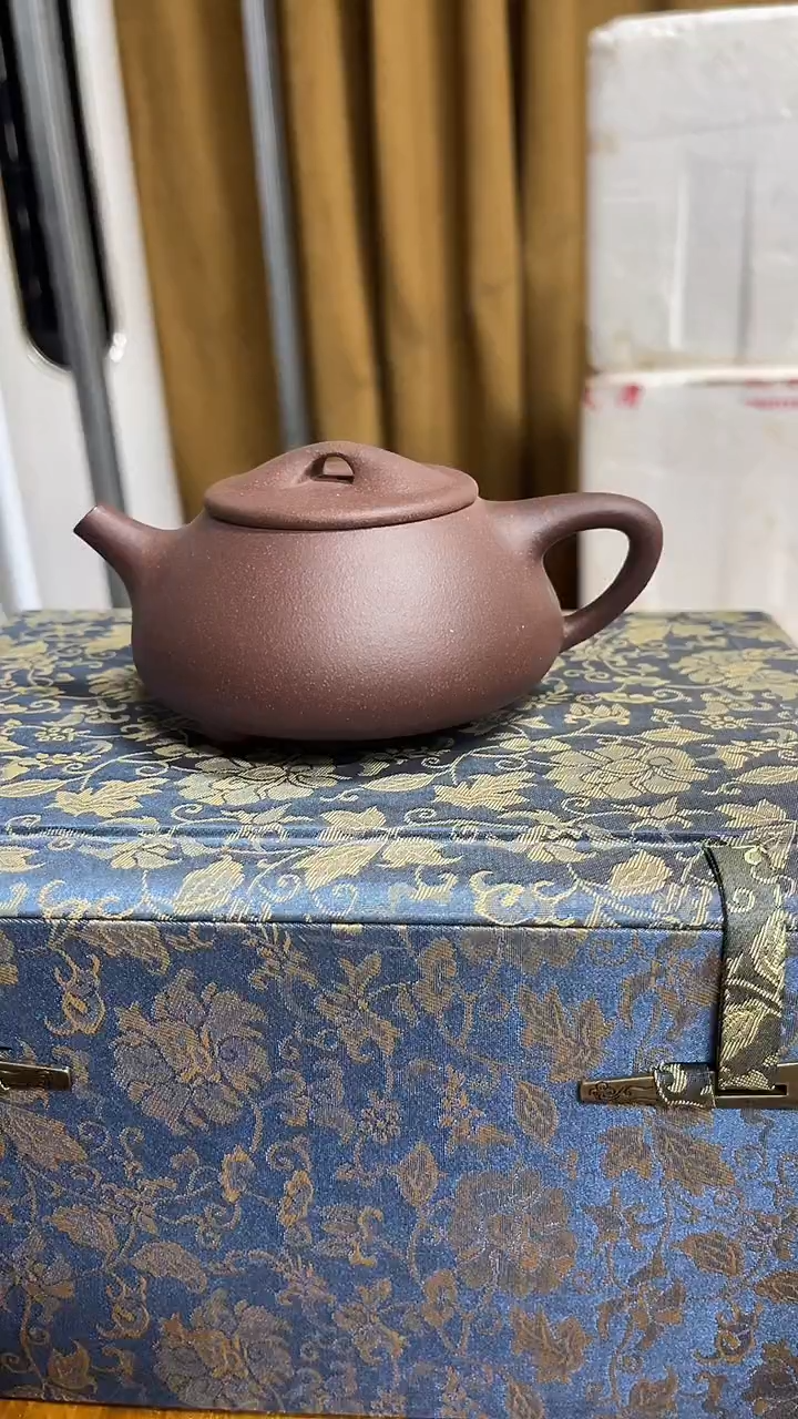 茶壶紫砂微瑕LD底槽青景舟石瓢200cc