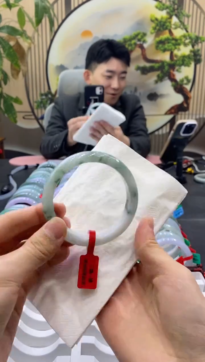 未镶嵌手镯翡翠2504