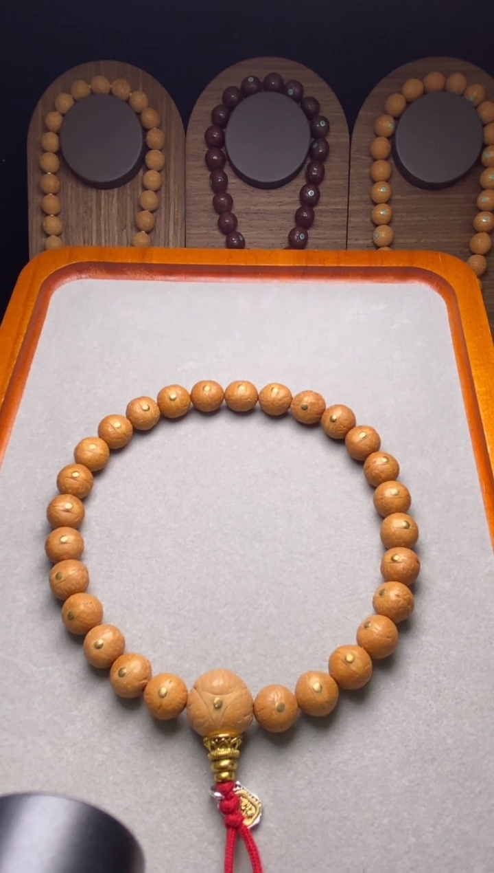 吊坠凤眼菩提12铜手持