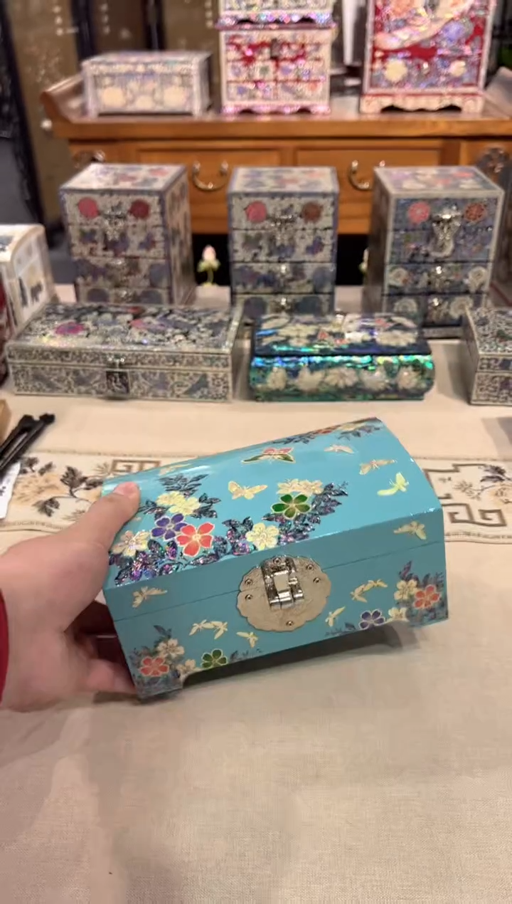 【闪购商品】全贝底弘贝雅螺钿漆器文化馆