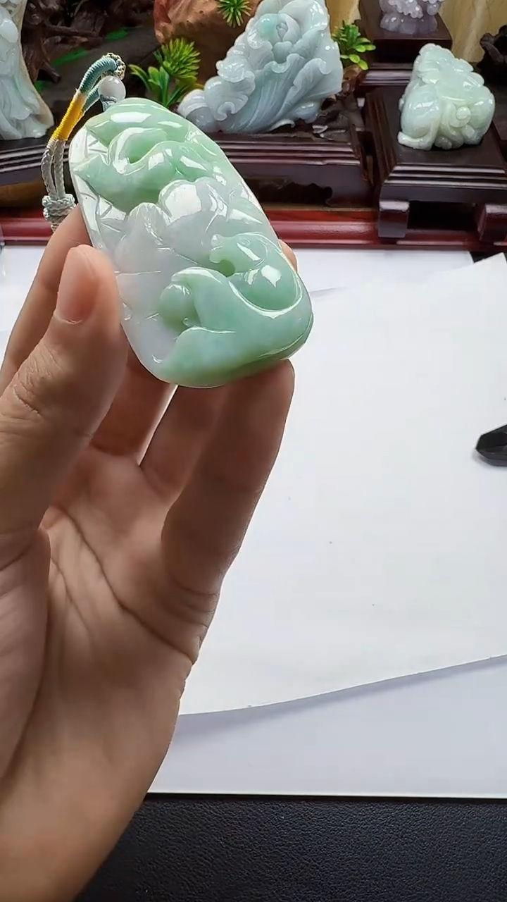 吊坠(不含链)未镶嵌翡翠1