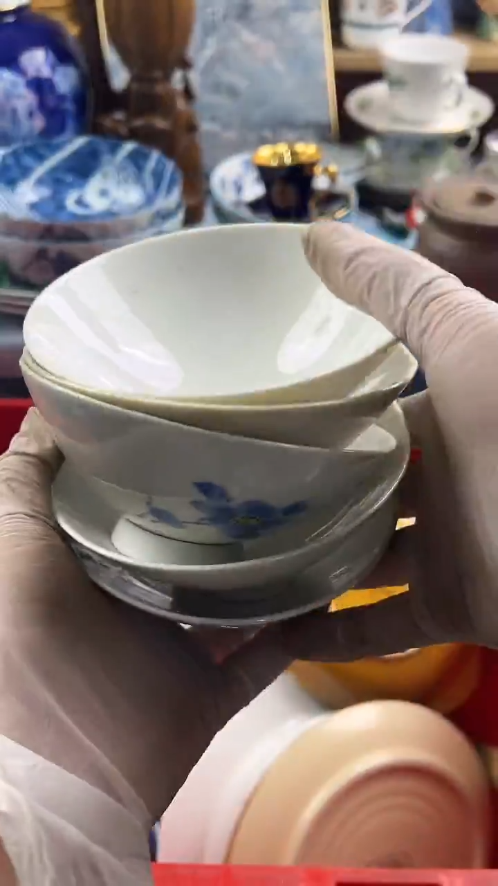 瓷片饭*亲英歌瓷器满28包邮